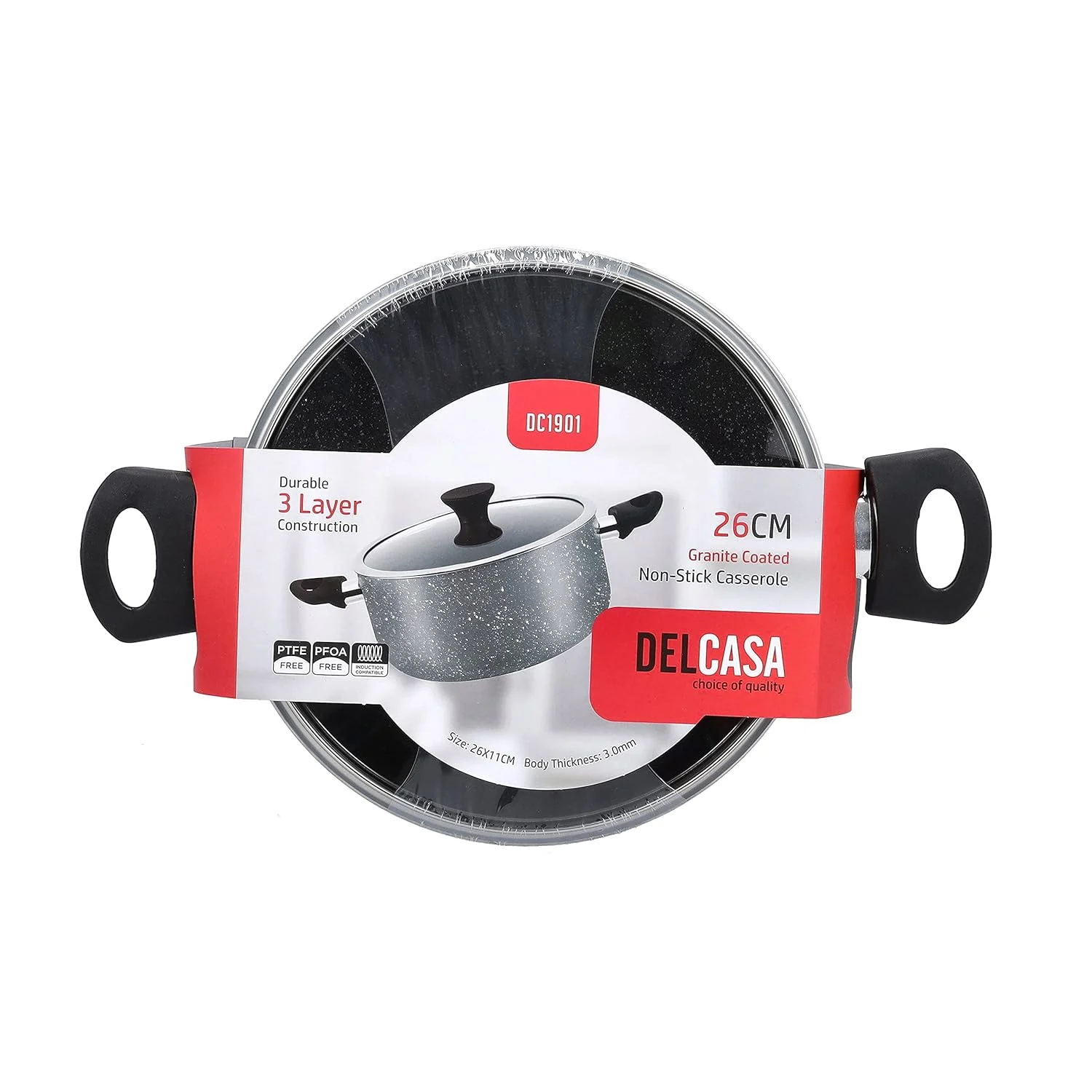 delcasa nonstick casserole 2