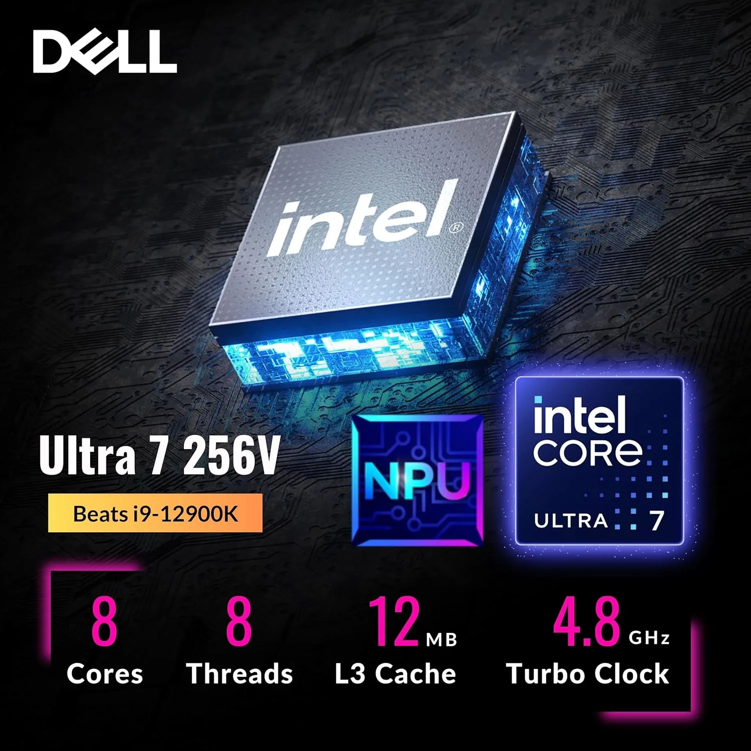 dell laptop core ultra 3