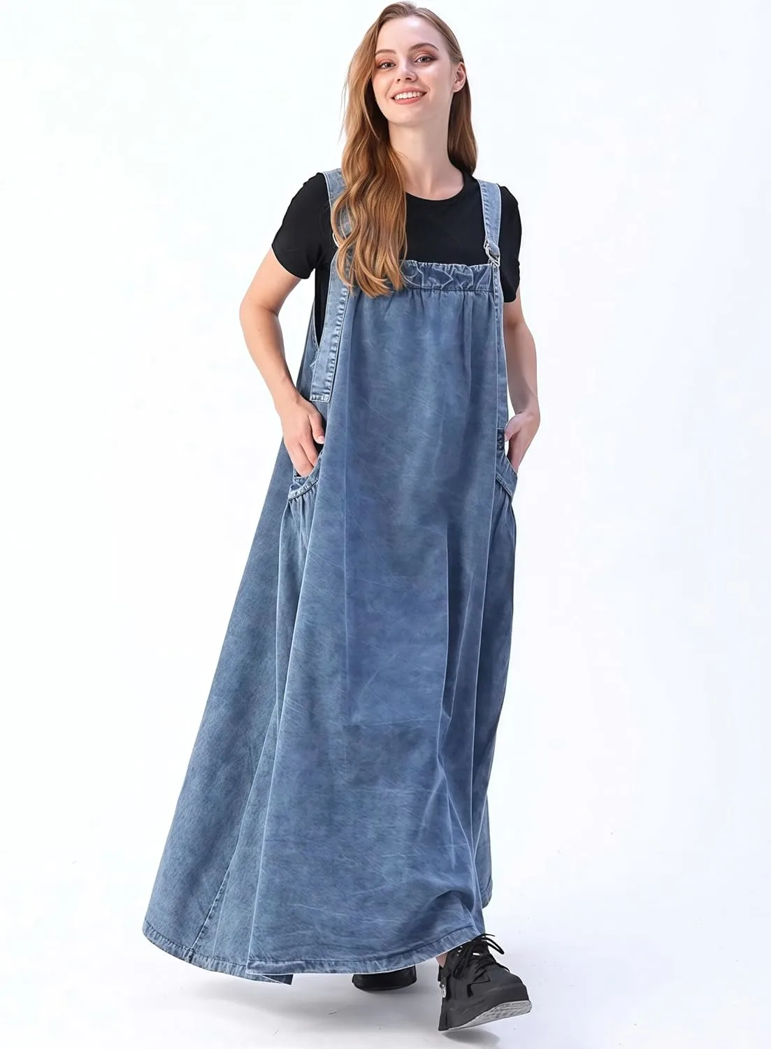 denim jumper dress 2