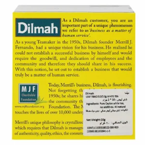 dilmah white tea 4