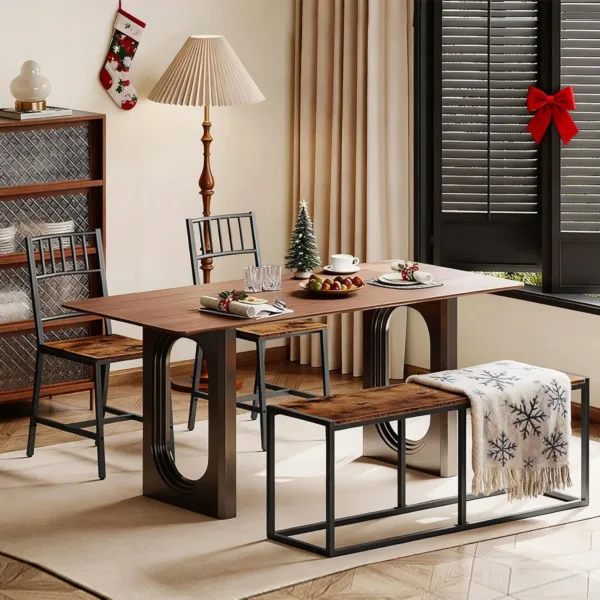 dining bench kitchen entryway 2