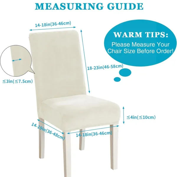 dining chair covers velvet 6