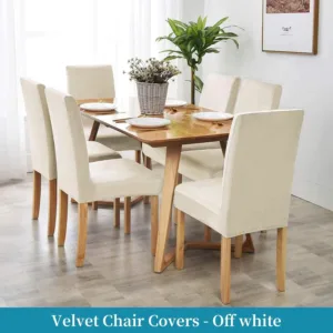 dining chair covers velvet 7