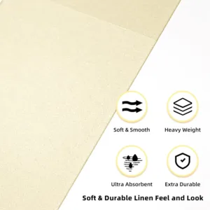 dinner napkins disposable beige 3