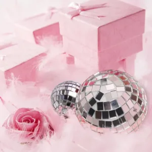 disco balls silver mirror 3