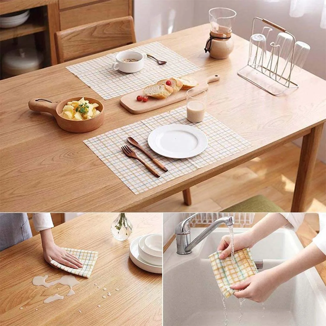 dish cloths disposable 4