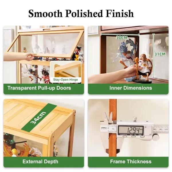 display showcase cabinet acrylic 4