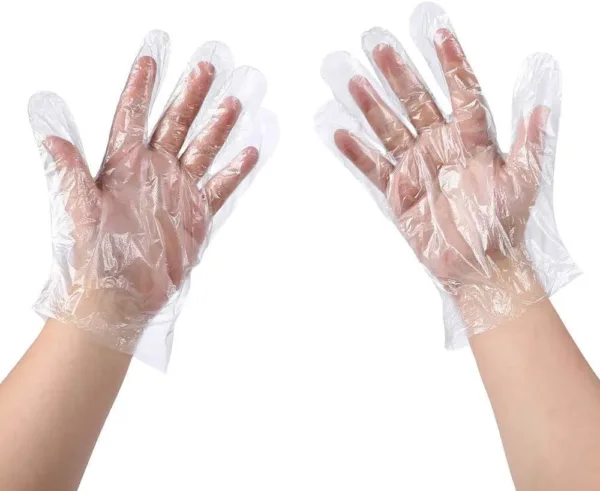 disposable gloves plastic food 1