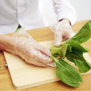 disposable gloves plastic food 5