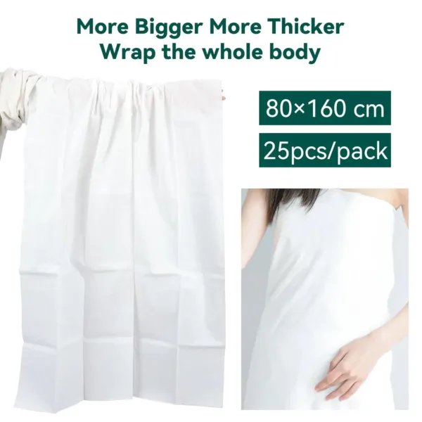 disposable spa towel bath 3