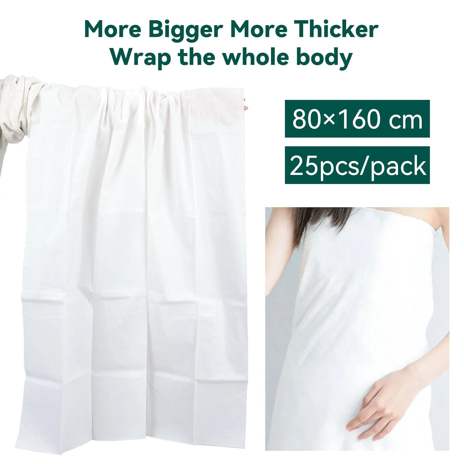 disposable spa towel bath 3