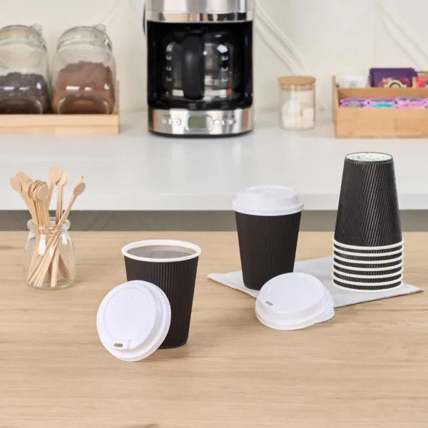 disposable white lids 3