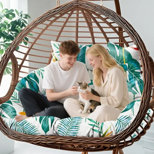 double egg chair cushion 2