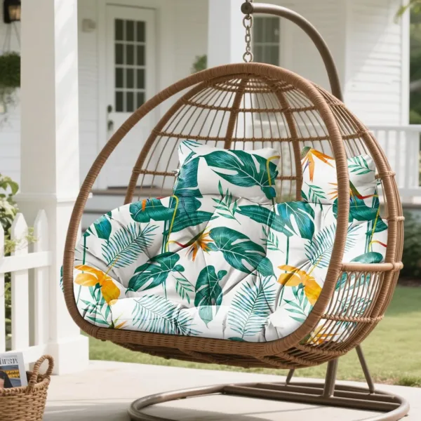 double egg chair cushion 6