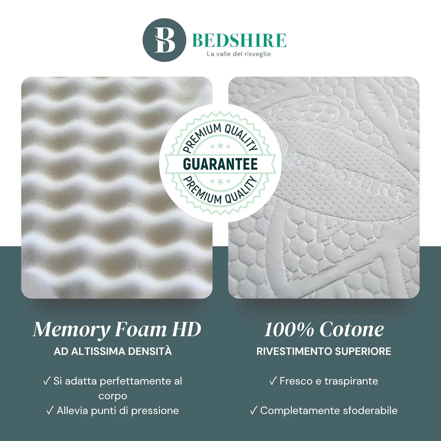 double mattress topper memory 4