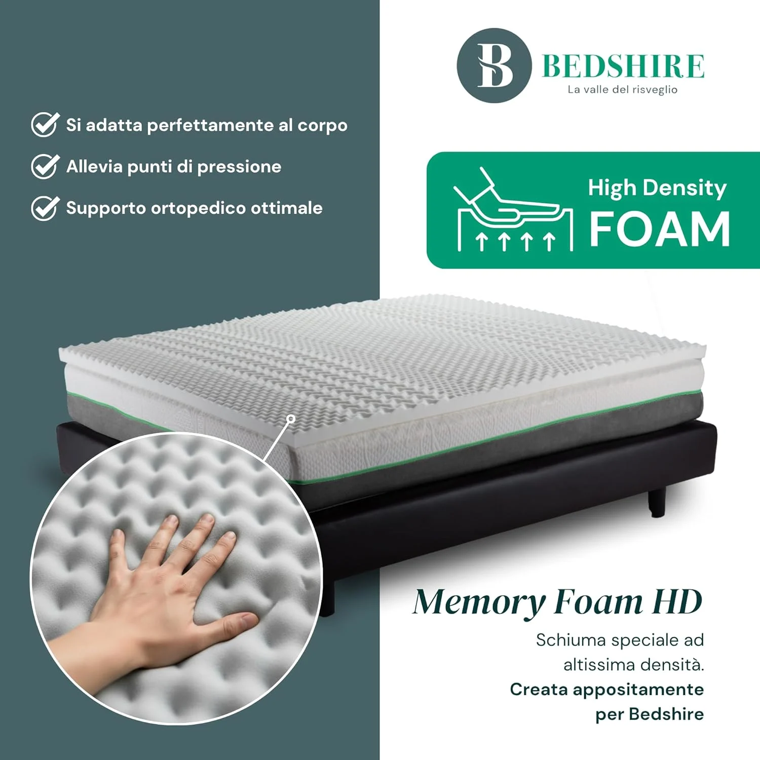 double mattress topper memory 6