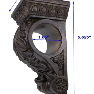 drapery sconce bracket 2