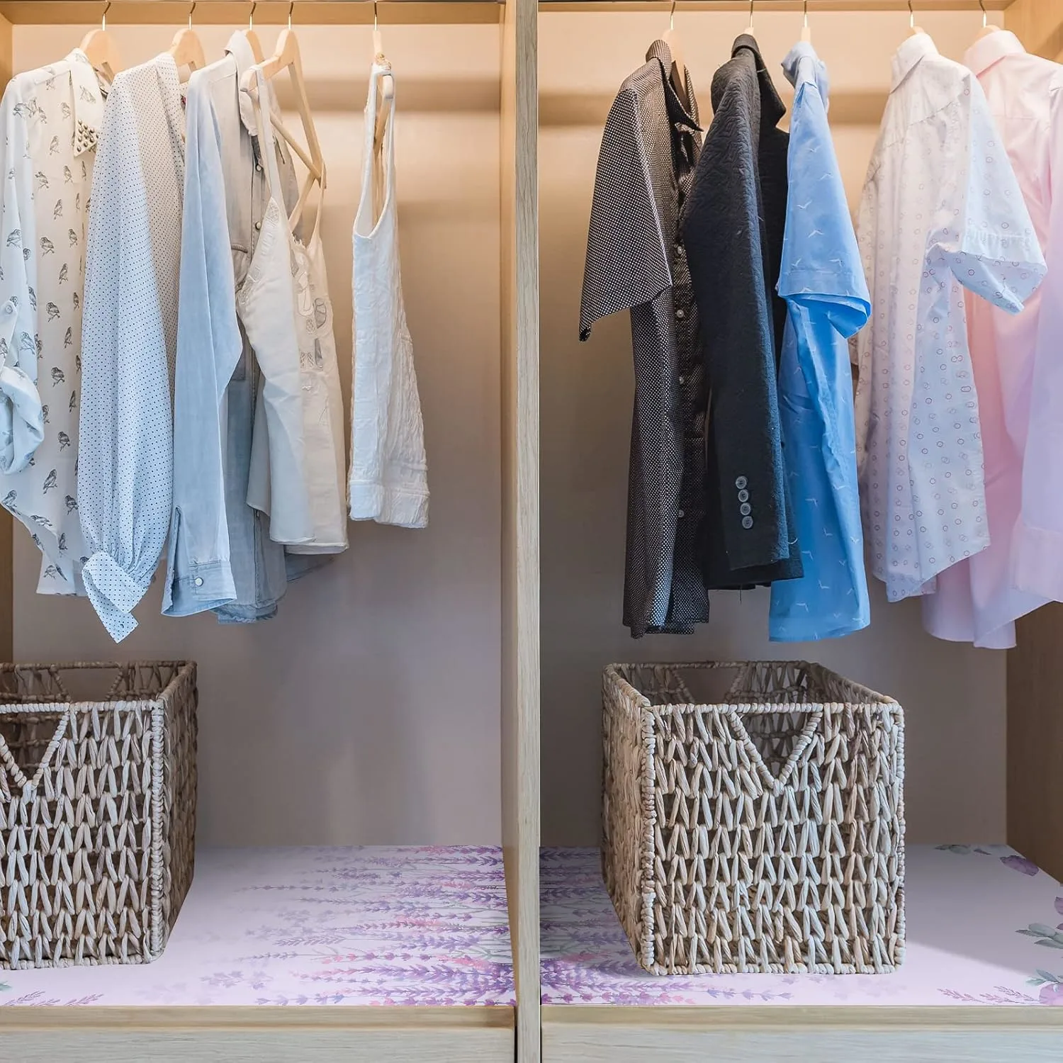 drawer liners lavender 7