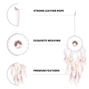 dream catcher quartz pendant 4