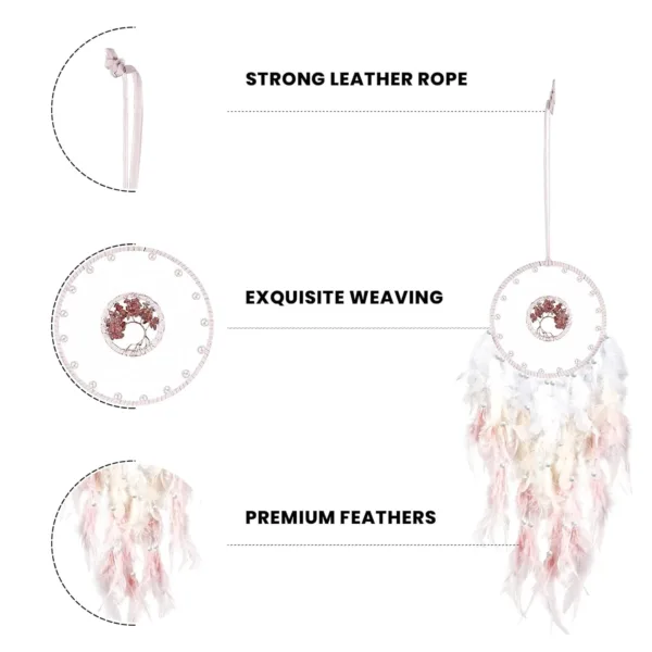 dream catcher quartz pendant 4