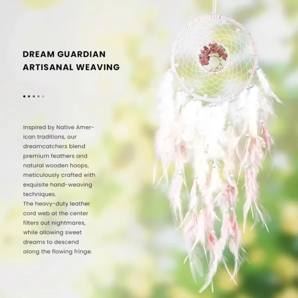 dream catcher quartz pendant 5