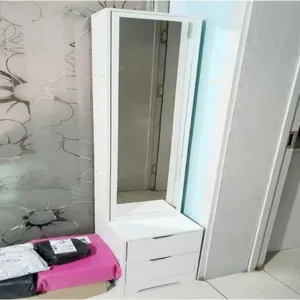 dressing mirror storage shelves 2