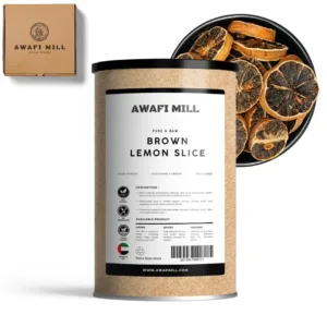 dried brown lemon slices 1