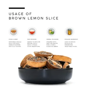 dried brown lemon slices 3