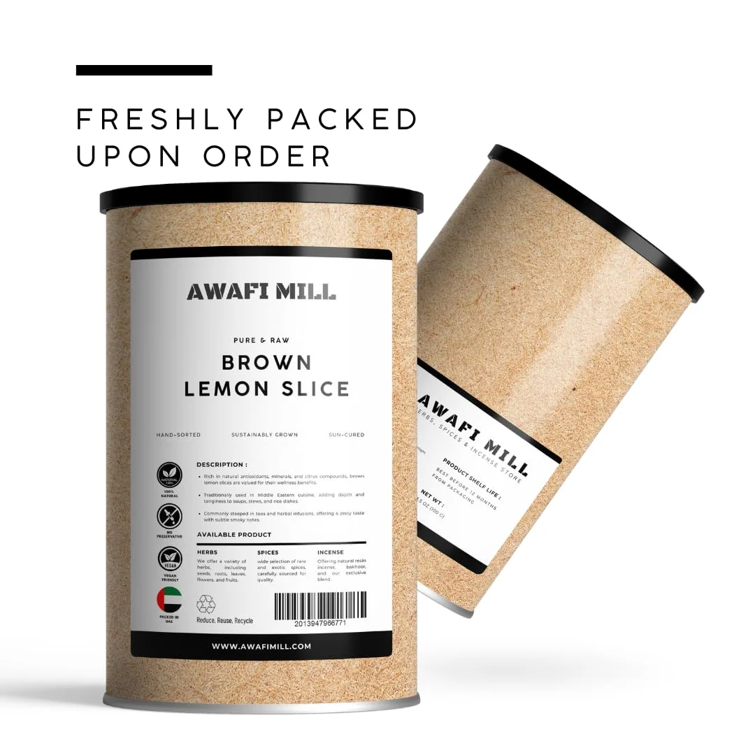dried brown lemon slices 5