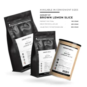 dried brown lemon slices 6