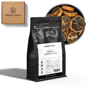 dried brown lemon slices 7