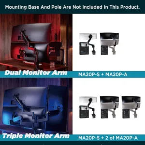 dual monitor arm 2