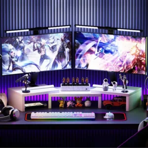 dual monitor stand riser 4