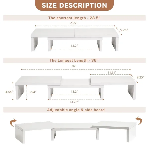 dual monitor stand riser 6