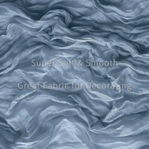 dusty blue table runner 2