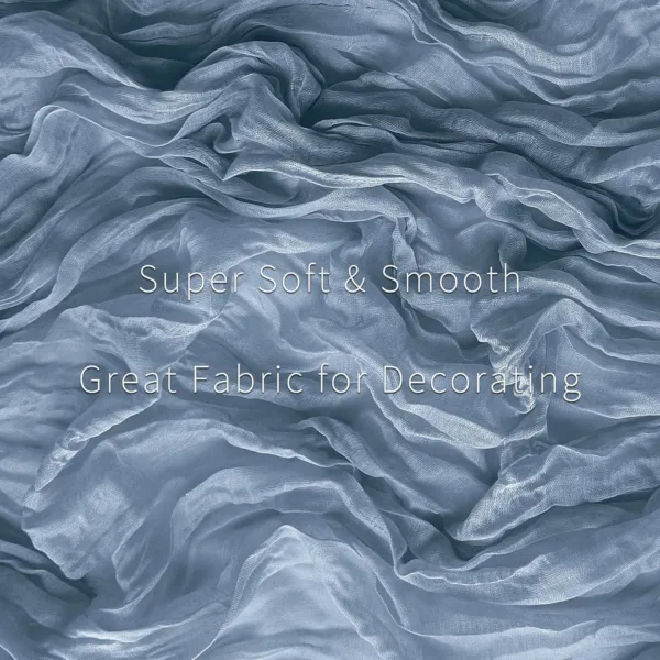 dusty blue table runner 2