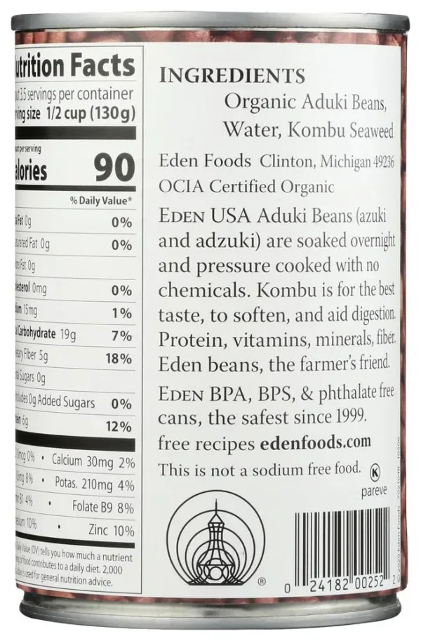 eden foods organic aduki 2