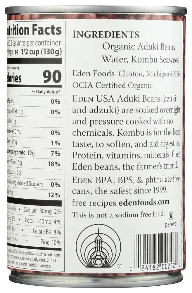 eden foods organic aduki 2