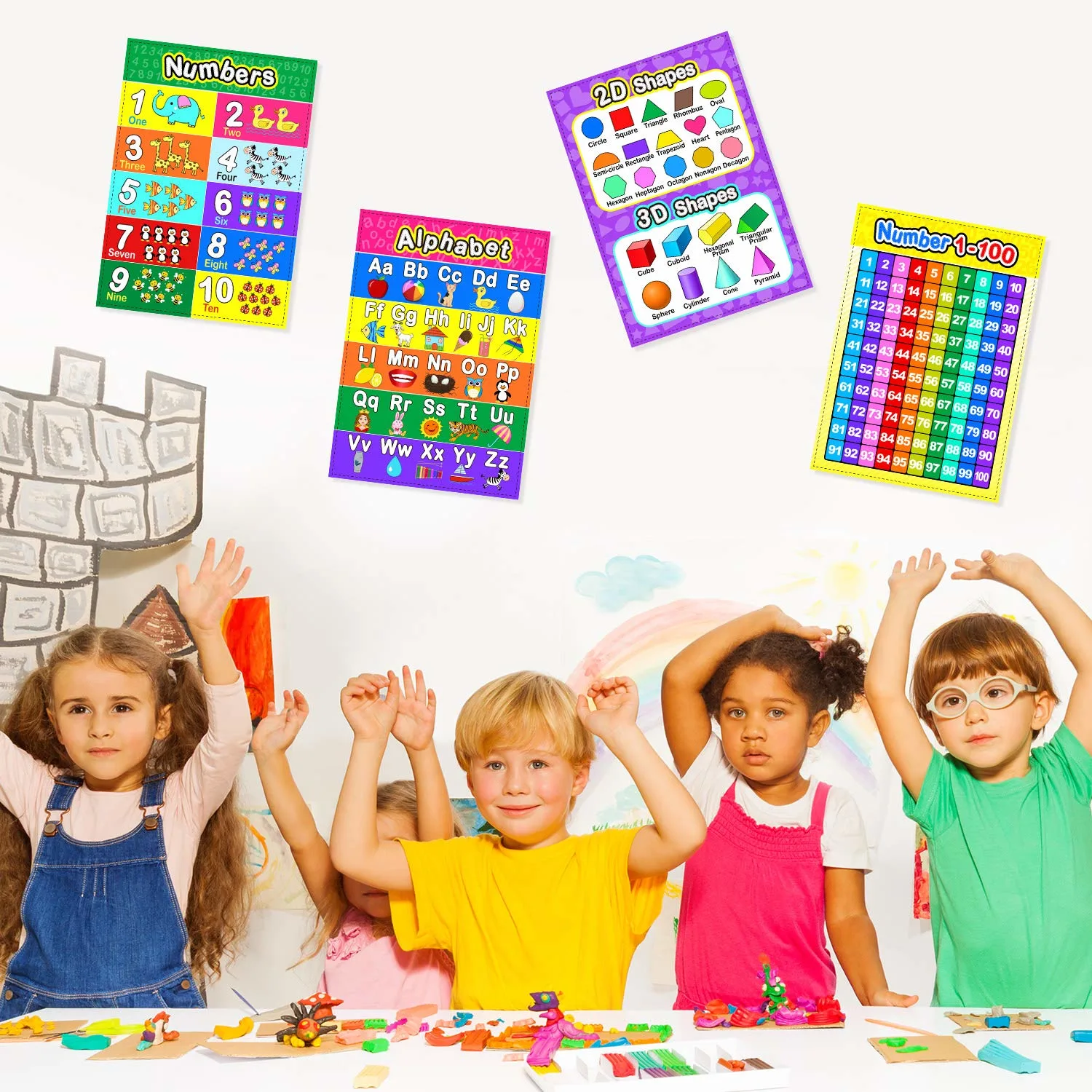 educational posters toddlers 4