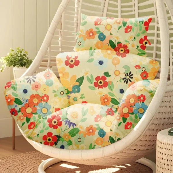 egg chair cushion teal 6