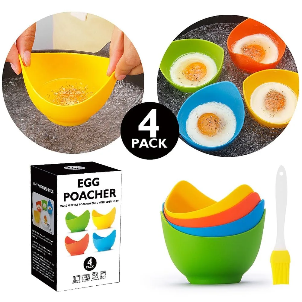 egg poachers silicone cups 2