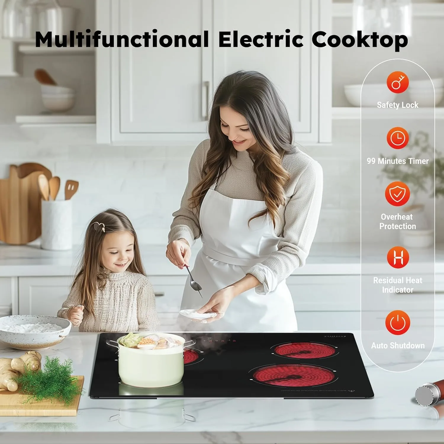 electric ceramic hob 7