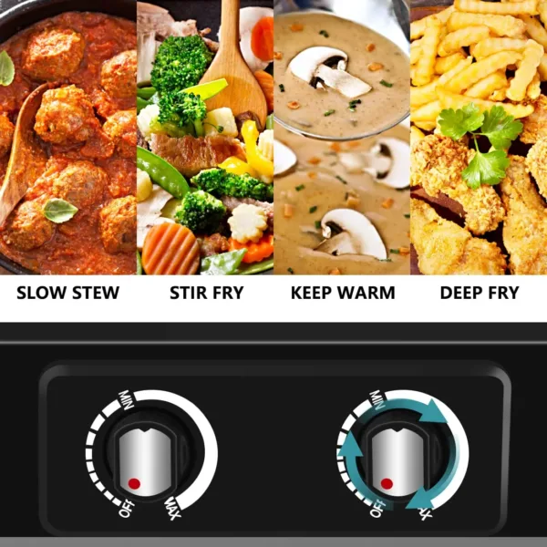 electric double hot plate 4