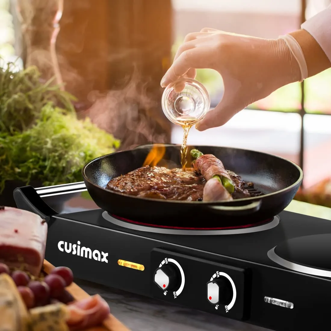 electric double hot plate 5