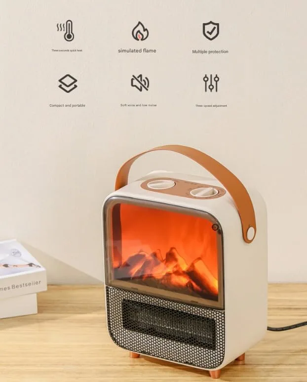 electric fireplace heater mini 2