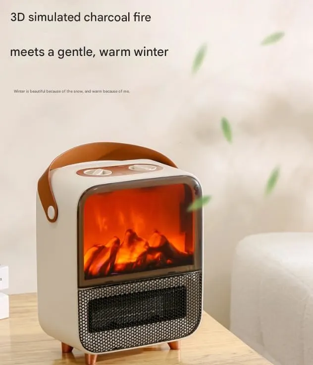 electric fireplace heater mini 5