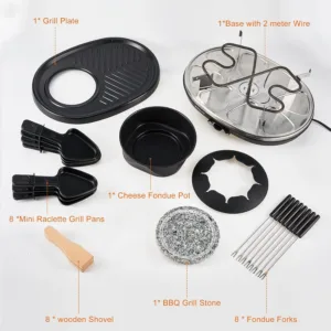 electric fondue pot bbq 7