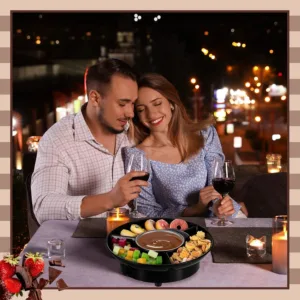 electric fondue pot kit 4