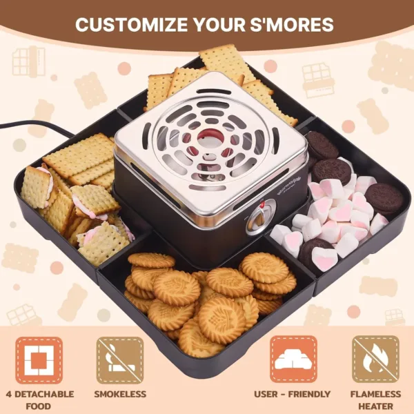 electric smores maker kit 3