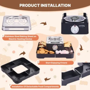 electric smores maker kit 4